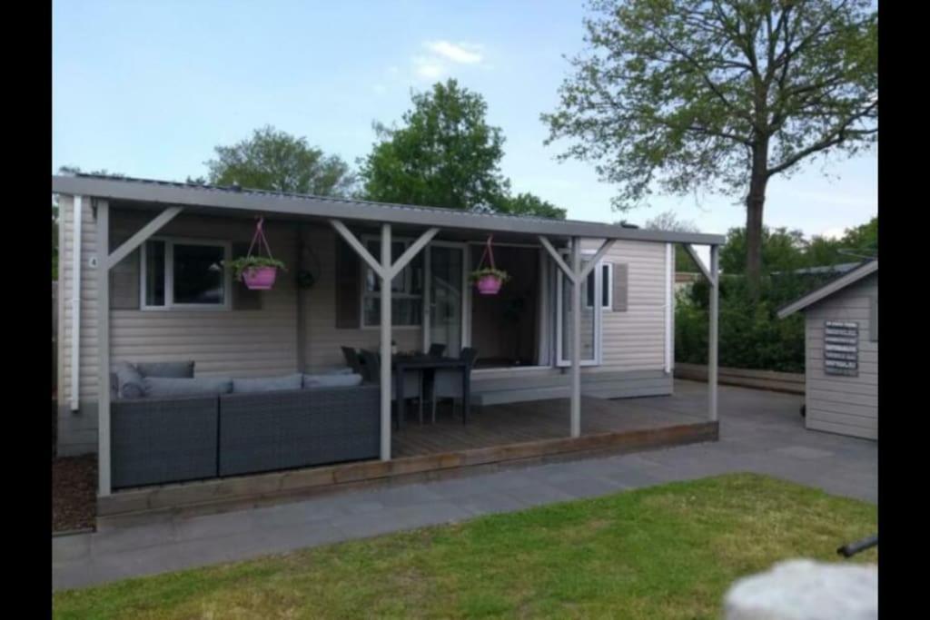 Chalet Te Huur Op *****Camping Terspegelt 4 Personen إيرسل المظهر الخارجي الصورة