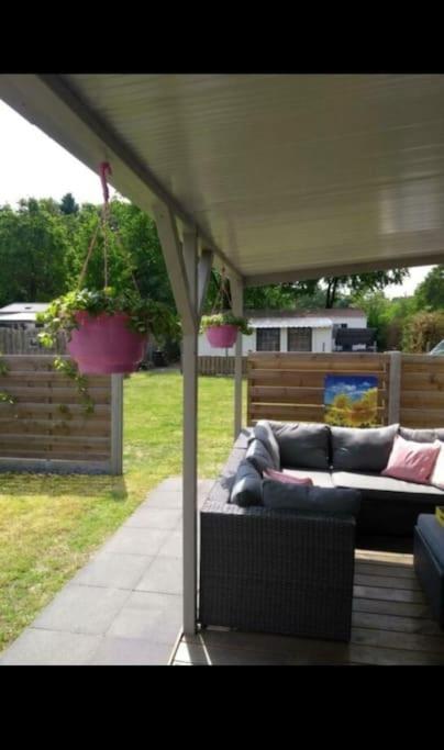 Chalet Te Huur Op *****Camping Terspegelt 4 Personen إيرسل المظهر الخارجي الصورة